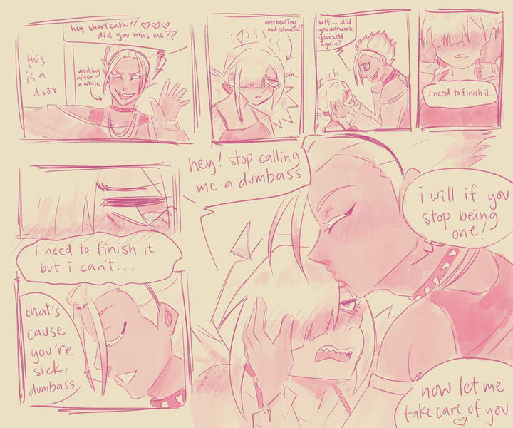 🩷 artsybarrels // i want ryu-chan to take care of me forever,,,,,