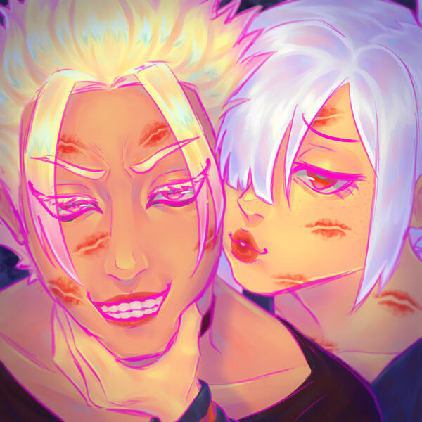 🩷 artsybarrels // i just can't get enough of you~ 💋💞