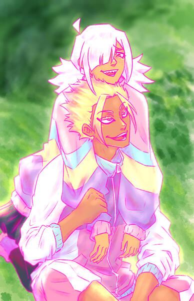 🩷 artsybarrels // ryuyu just chillin' and vibin' 💞✨