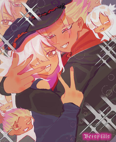 💚 Betsy Lills on facebook // wawawa kira kira peace sign attack!!! ✌️✌️✨✨✨