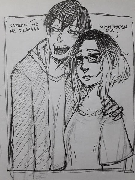 🩷 artsybarrels // he enables me to fight others and i love it