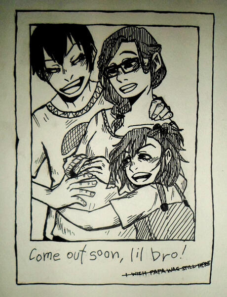 🩷 artsybarrels // i wish papa was still here