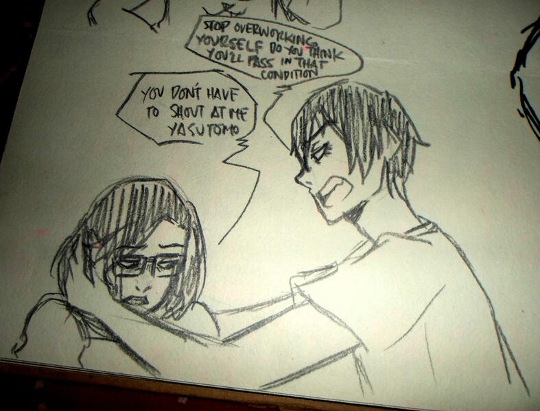 🩷 artsybarrels // you don't have to shout at me