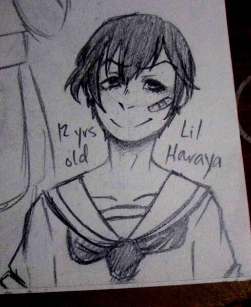 🩷 artsybarrels // 12 yrs old haraya - arazemu child