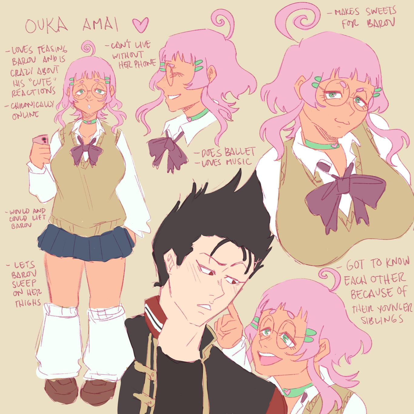 🩷 artsybarrels // shomai refsheet